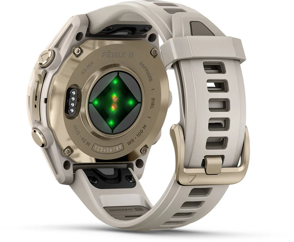 Garmin Fēnix® 8 – 43 mm AMOLED Sapphire – GPS Multisport